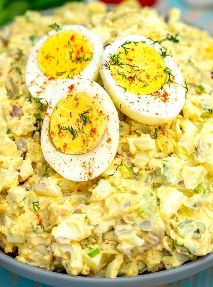 Deviled Egg Potato Salad